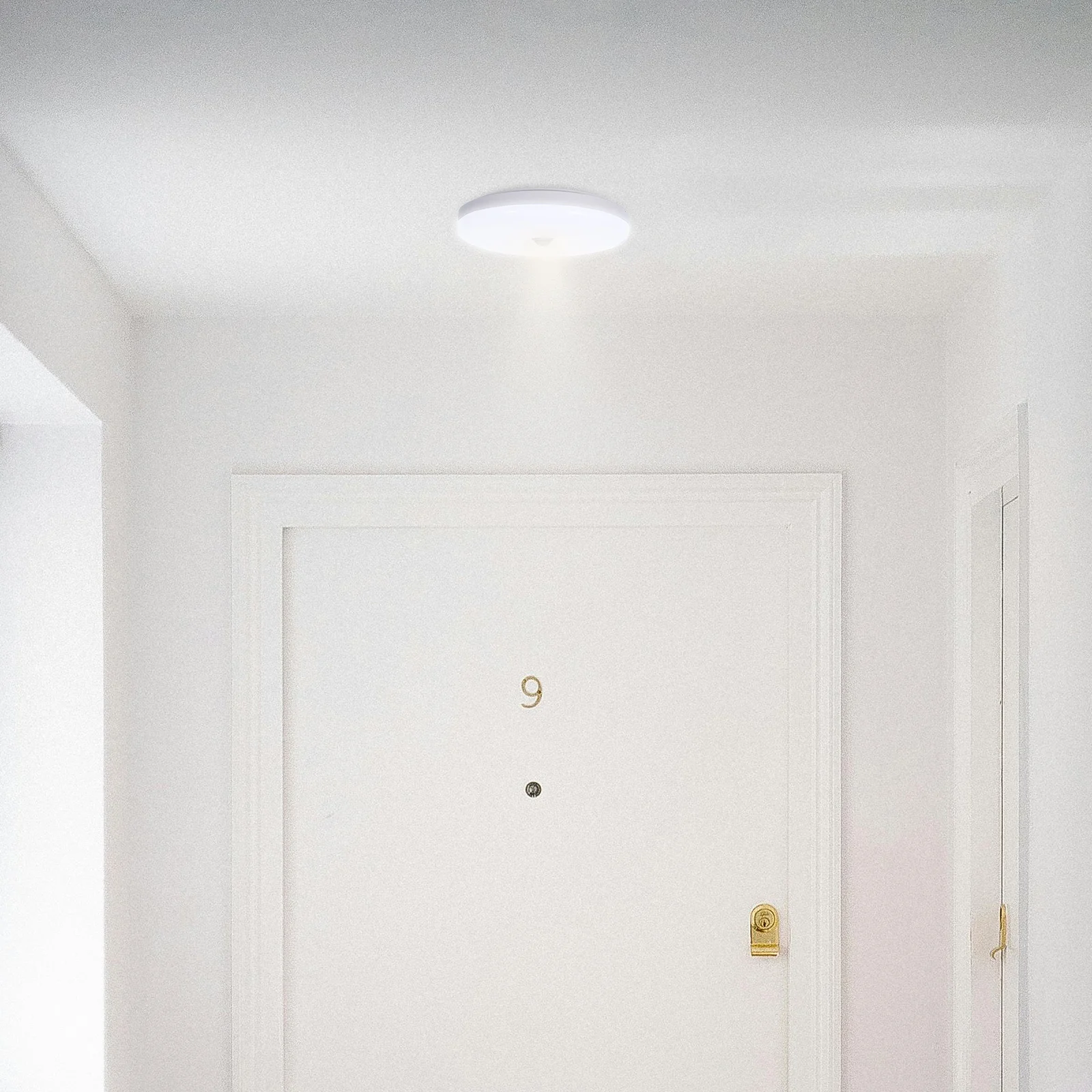 

Motion Sensor LED Ceiling Light Wireless Easy Installation Bathroom Kids Room Closet Indoor Motion Sensor Night Light