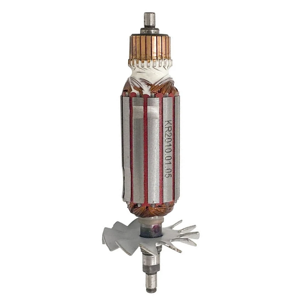 Copper Armature Rotor For 9523B Angle Grinder Electric Motor Replacement Part 154mm High Conductivity Power Tool Accessory
