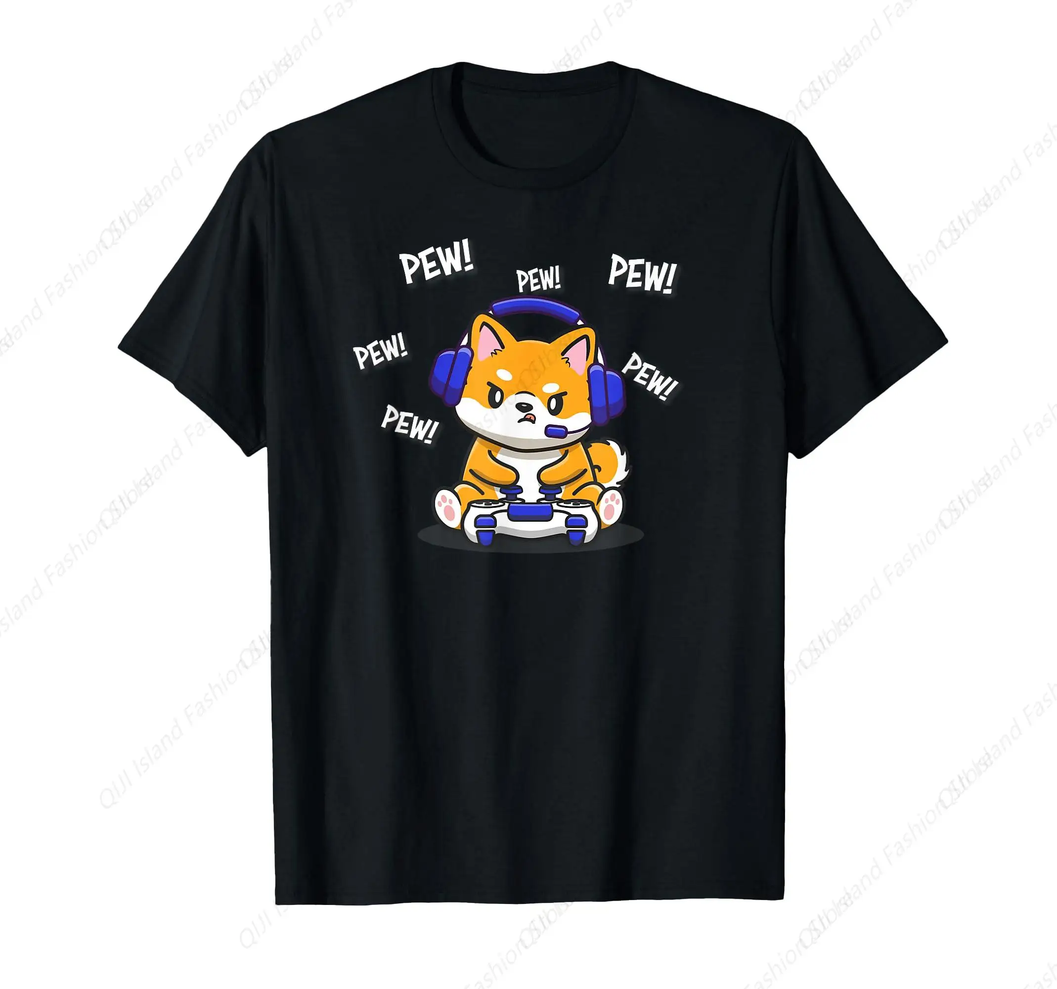 

Doge Video Gamer Shiba Dog T-Shirt