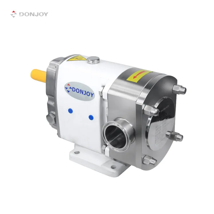 DONJOY 3A CE Sanitary Lobe Pumps  Food Grade   Rotary Gear Pump Manufacturer  Positive Rotor  Pump  for Slurry