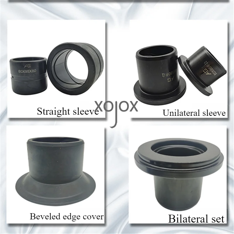 XOJOX Excavator Shaft Jacket Combination Wear-resistant Bearing Bucket Ear Horse Head Stainless Steel Unilateral Pin