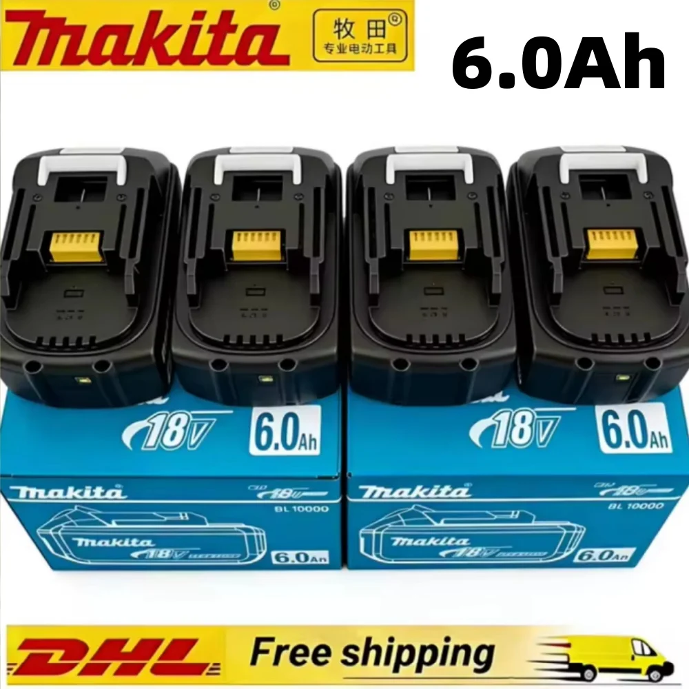 

Makita 6Ah for 18V Makita DTW700 DAS180 DHP487 DTD173 DHG181Z Electric Scissors Replacement Tool Lithium Battery！