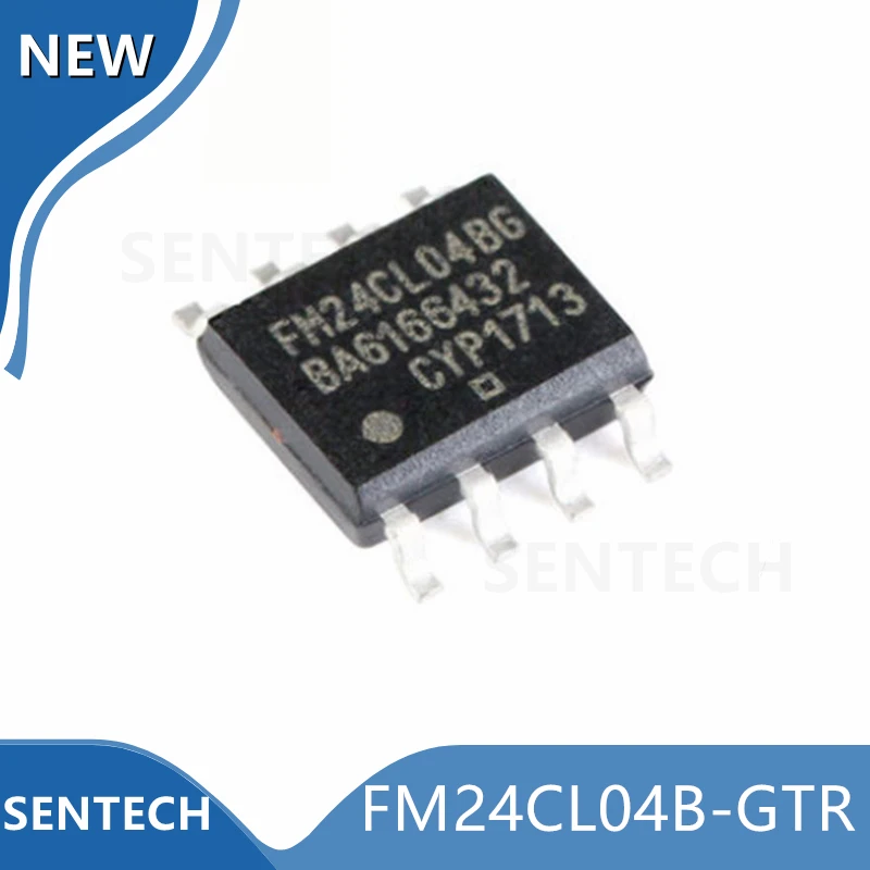 10PCS 100% New original FM24CL04B-GTR SOIC-8 4Kb Serial 3V F-RAM Memory