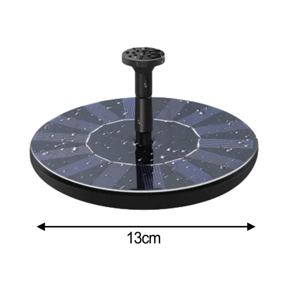 Solar Floating Water Fountain Bird Bath Fountain Pump Dekoracja stawu Zasilana energią słoneczną fontanna Pompa wodna do ogrodu i patio