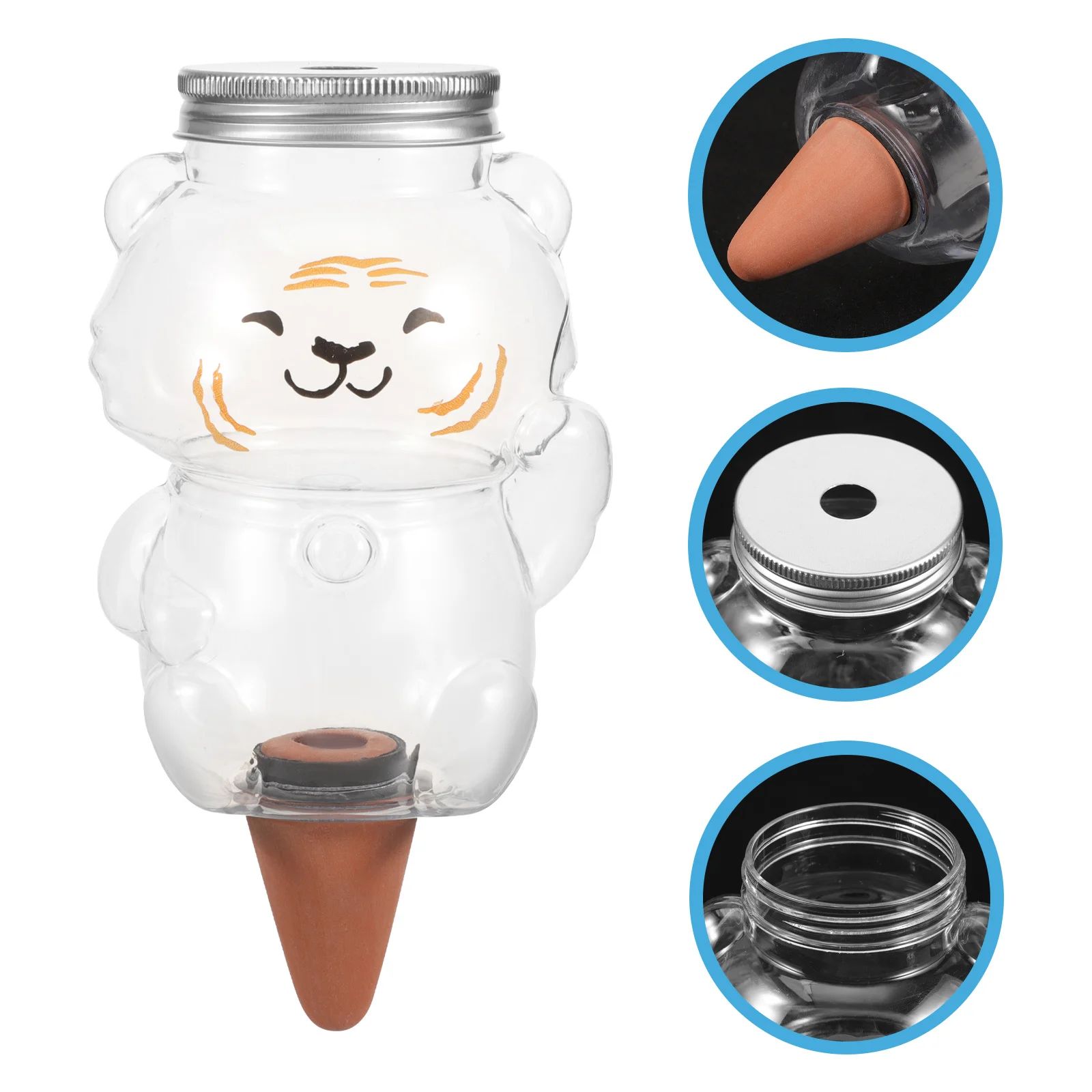 

2Pcs Automatic Plant Watering Device Durable Self Watering Tool for Potted Succulents Indoor Gardening Water Device Plant