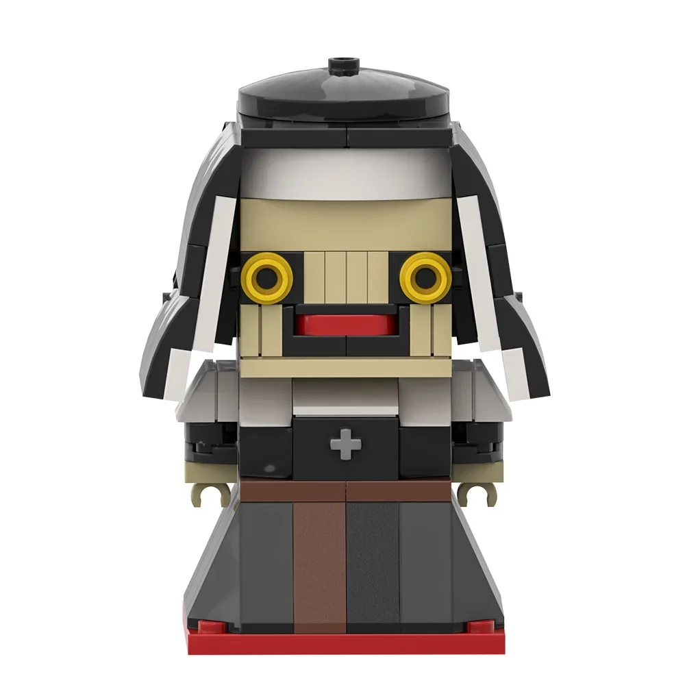 

Gobricks MOC The Nun Building Blocks Model Horror Movie The Conjuring The Nun Figure Bricks Assembly Toys Kids DIY Gifts