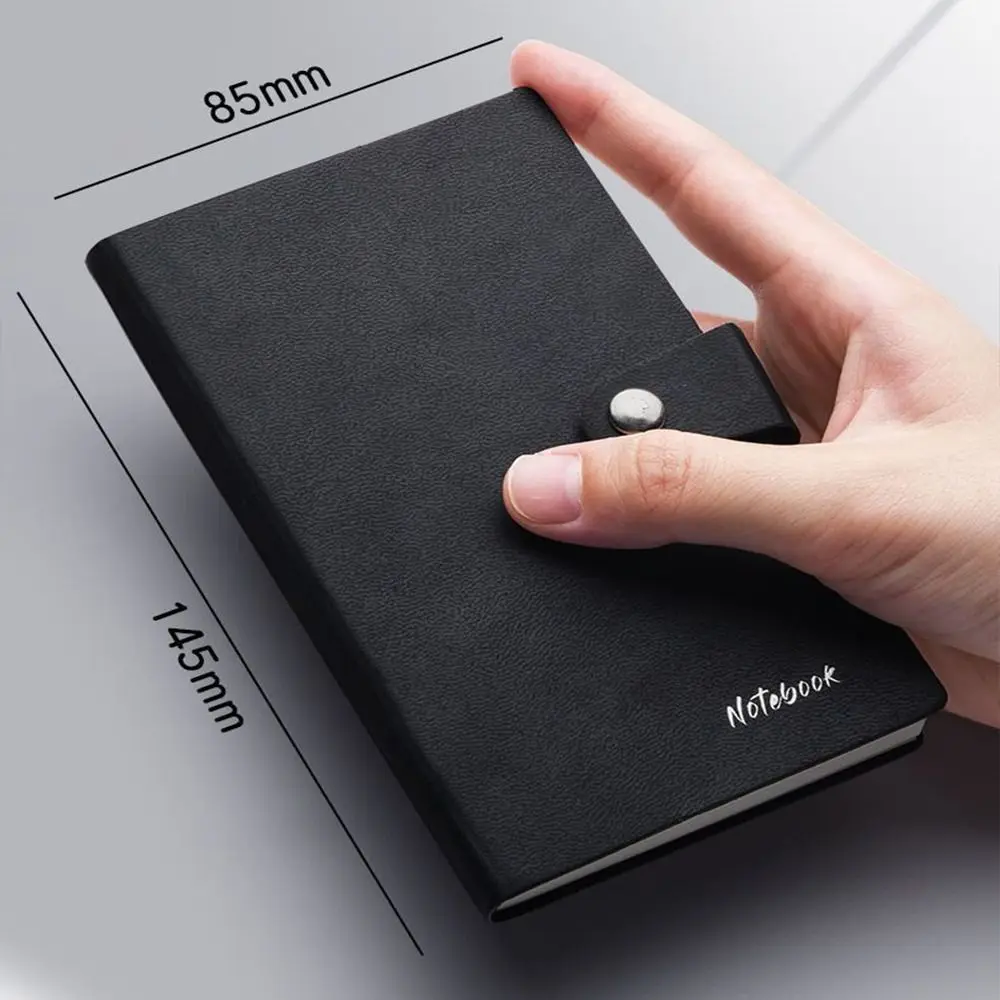 Agenda Organizer A7 Mini Notebook Simple Memo Diary Planner Word Book Pocket Notepad Scrapbooking Thickening School Stationery