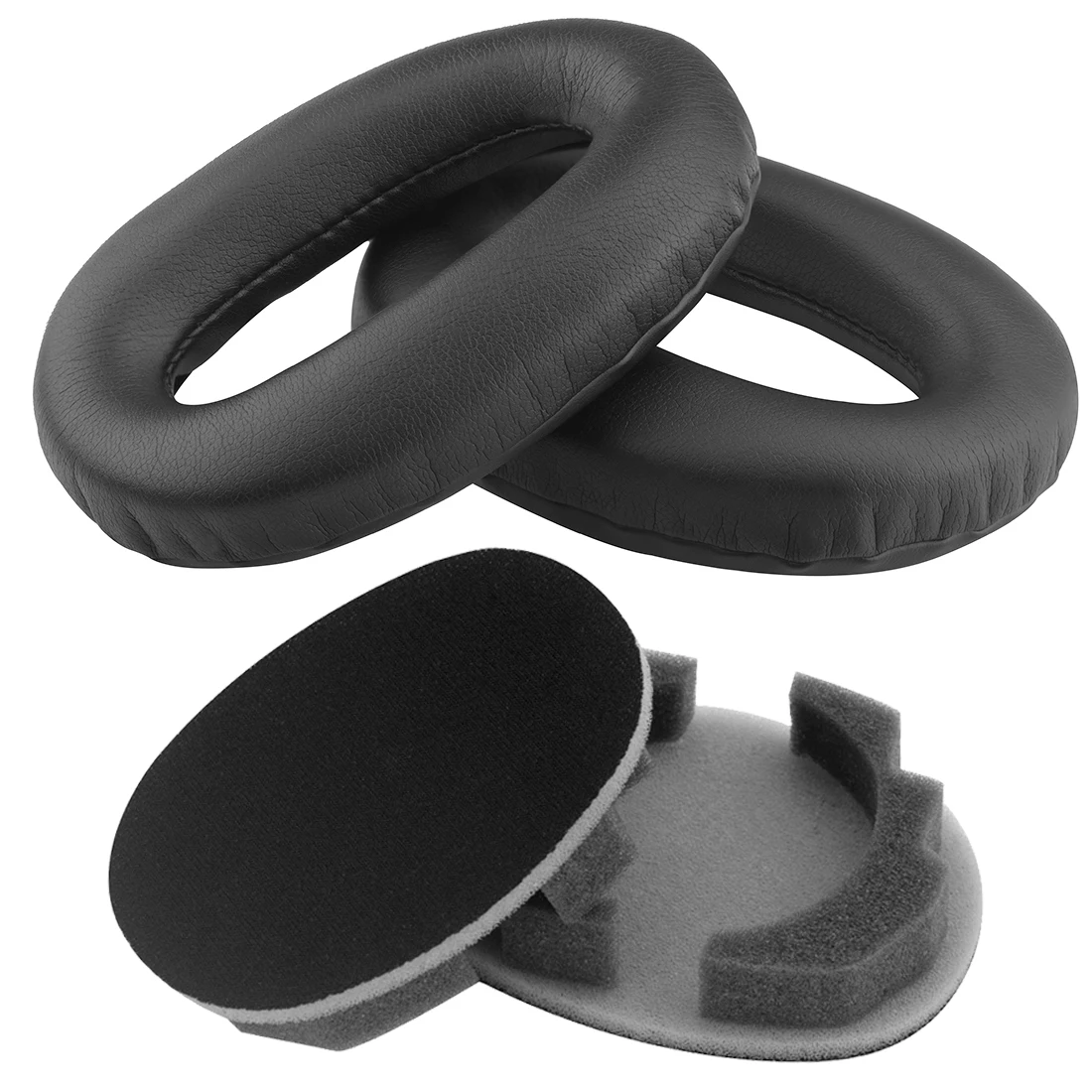 Geekria Earpads for Sony WH-1000XM2 MDR-1000X Headset Replacement Headphones Protein Leather Ear Pads Cover Cushion Foam Earmuff