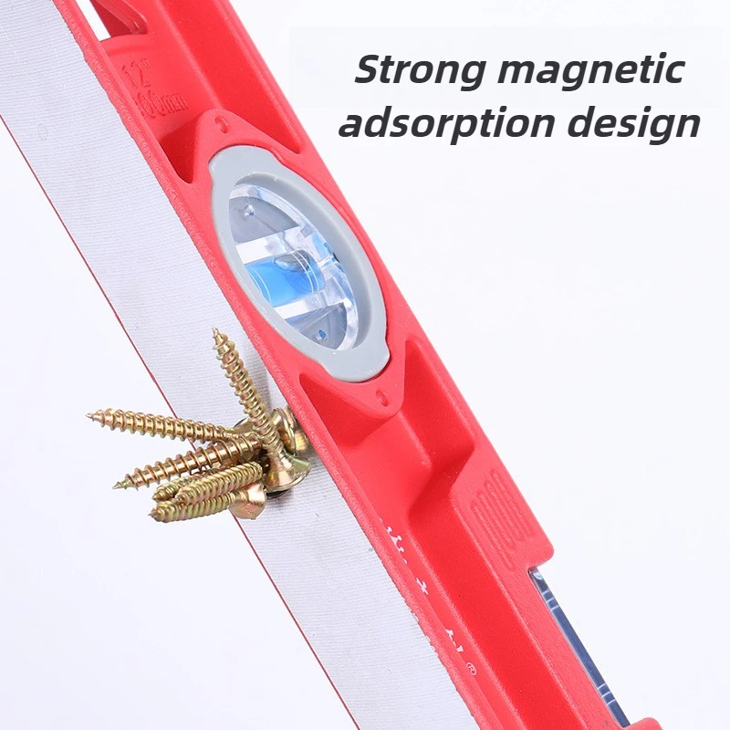 Bubble Horizontal Ruler High Precision Level Ruler Woodworker Building Magnetic Balance Spirit Level Portable Measuring Tools