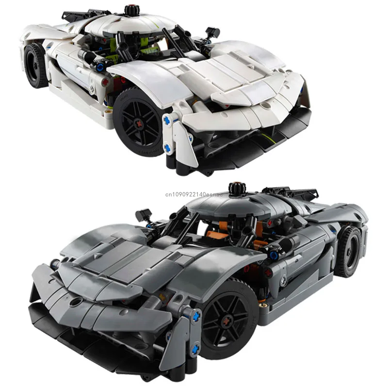 

2024 Новый Moc Technical 42184 42173 Koenigsegg Jesko Absolut Супер спортивные автомобили Строительные блоки Модель Кирпичи Игрушки для мальчиков Подарок