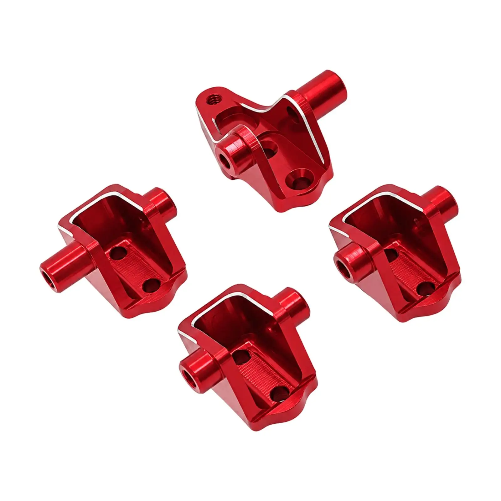 Aluminum Tie Rod Bracket RC Linkage Mount for 1/10 Scale Crawler Truck Chassis Upgrade Metal