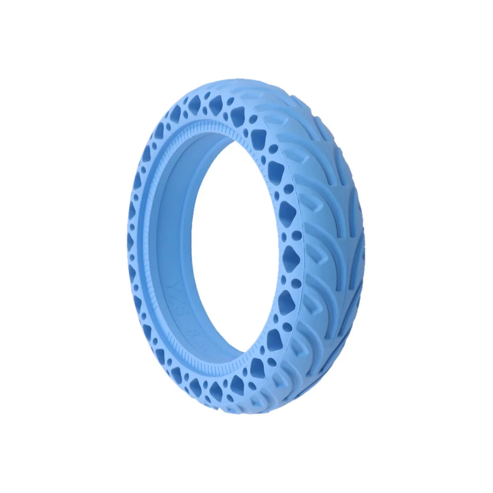 For Xiaomi For M365 electric scooter 85inch colorful solid For honeycomb tire natural rubber non slip tread pattern safe riding