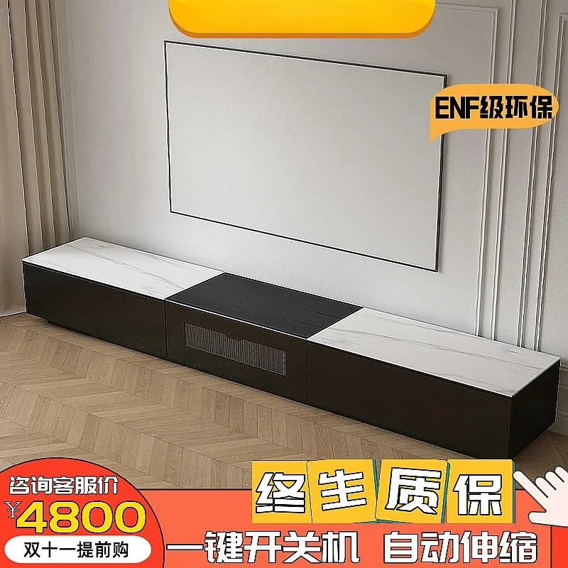 

Hisense 100 автоматический электрический лазерный ТВ-шкаф 110 дюймов скрытый интеллектуальный телескопический 120 дюймов специально для Fengmi