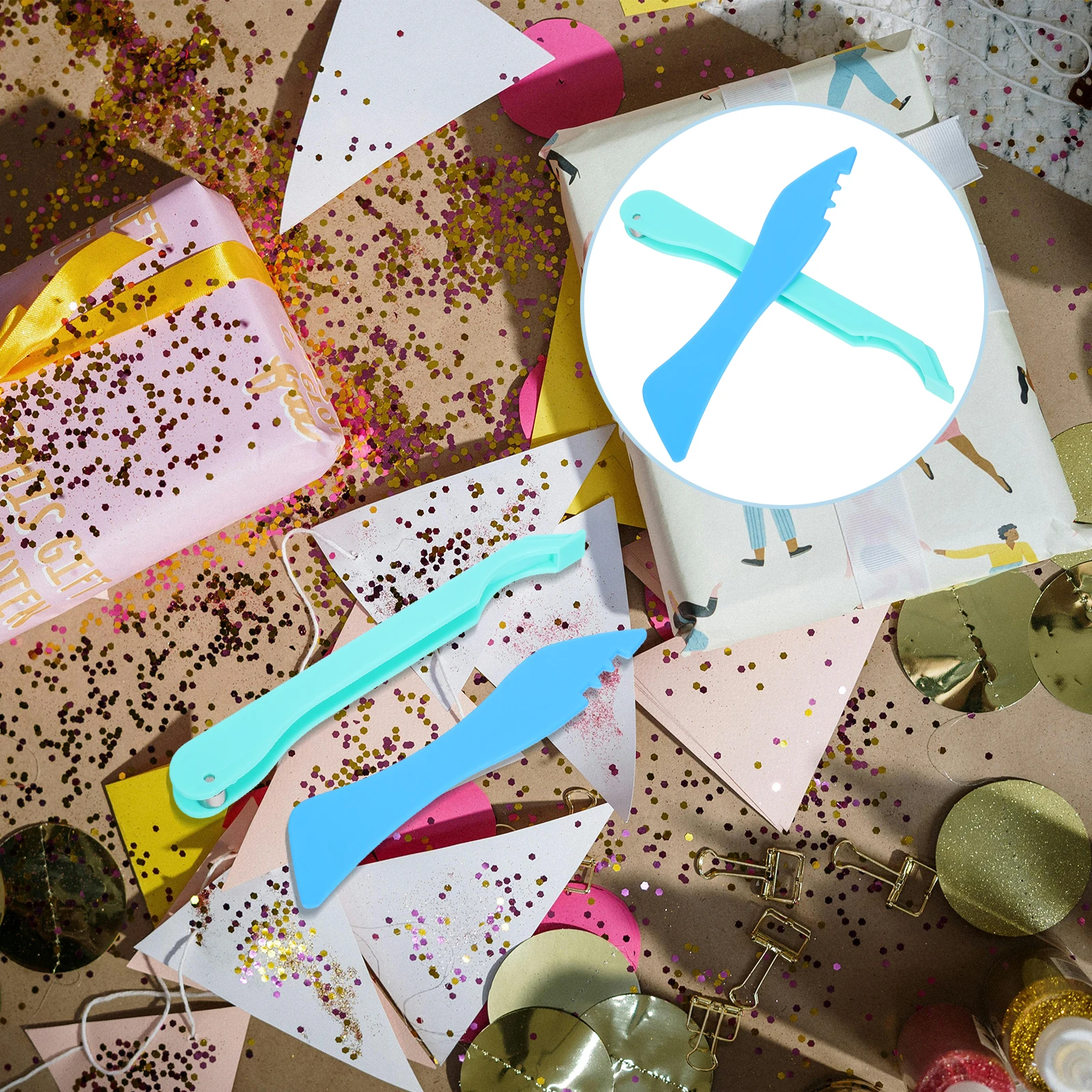 

2pcs Foiling Tool For Stained Crafting Plastic Foil Applicator Diy Art Professional Projects Easy Use Durable