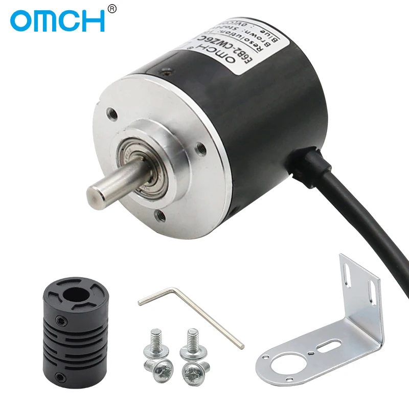 OMCH E6B2-CWZ5B Optical Rotary Encoder CWZ6C CWZ3E 5-24V 10 20 30 40 50 60 100 200 300 360 400 500 600 800 1000 1024 1200P/R