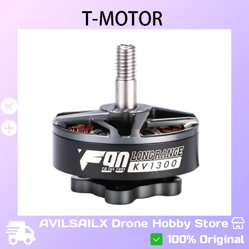

Бесщеточный двигатель T-MOTOR F90 1300KV/1500KV/1950KV: идеально подходит для дронов FPV (высокая эффективность и длительный срок службы)
