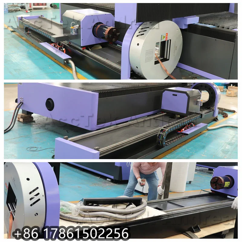 Aluminium Sheet Fiber Laser Metal Cutting Machine Industrial Laser Equipment Plate And Tube Cutter