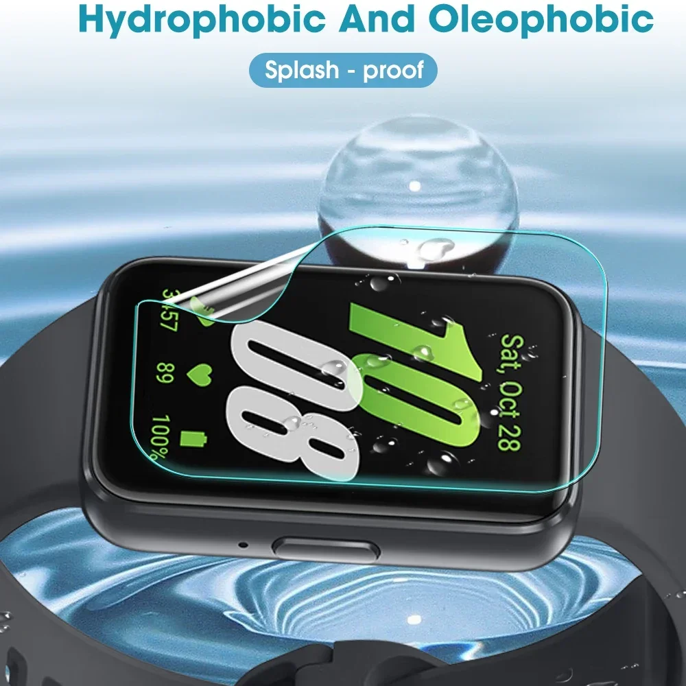 1-10Pcs for Samsung Galaxy Fit 3 Watch Protective Film Soft TPU Full Coverage Clear Anti-scratch Film For Fit3 Screen Protector
