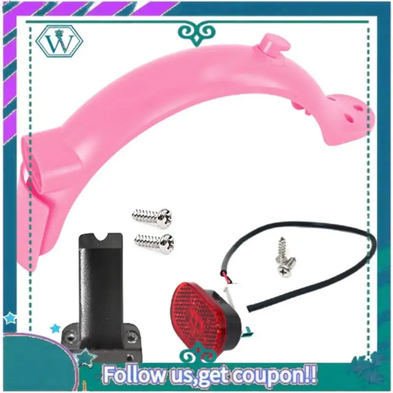 

AA92-Pink Rear Mudguard Upgraded For Xiaomi M365 Pro 2 Electric Scooter For Xiaomi M365 Pro S1