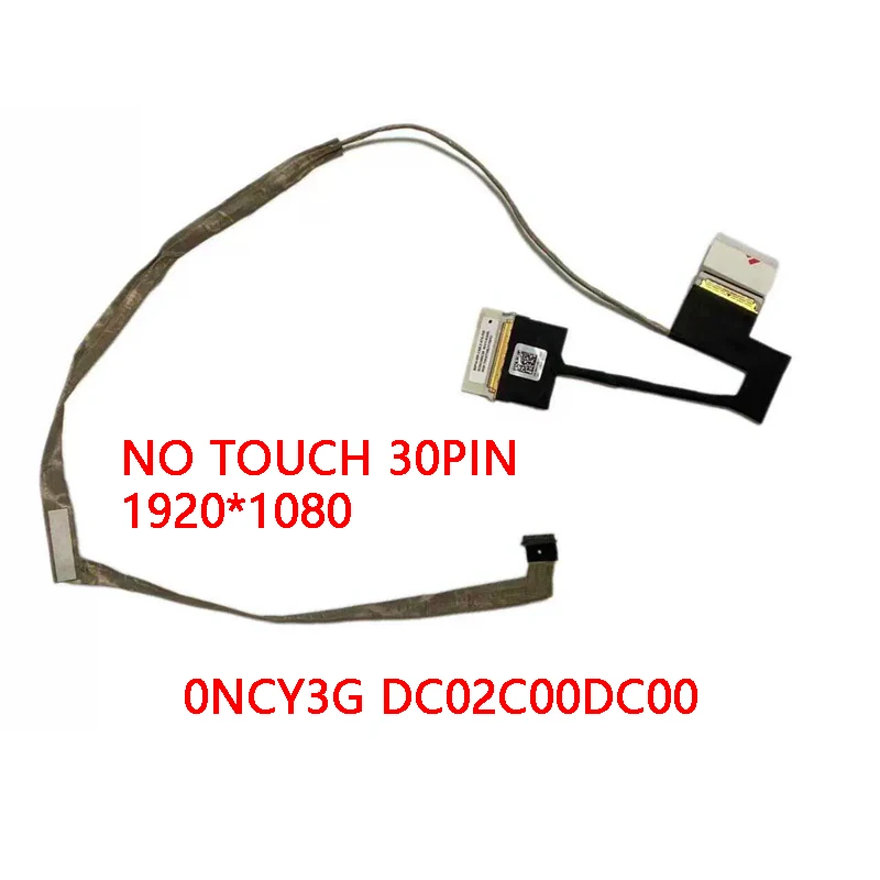 NEW Genuine Laptop LCD Cable For DELL Alienware 15 R3 R4 R5 0ncy3g DC02C00DC00