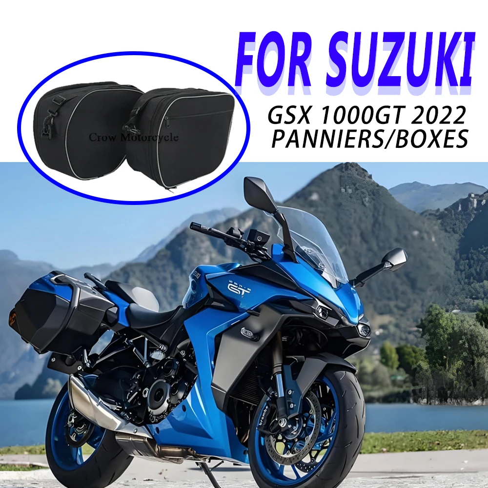 Motorcycle Accessories GSX-S 1000GT ner Bags For Plastic Side Panniers Cases For Suzuki GSX-S 1000 GT 2022