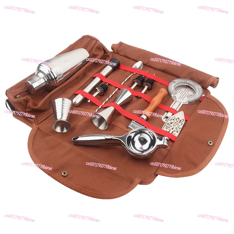 

New Bartending Kit Multifunctional Kit Outdoor Portable Shoulder Bag Travel