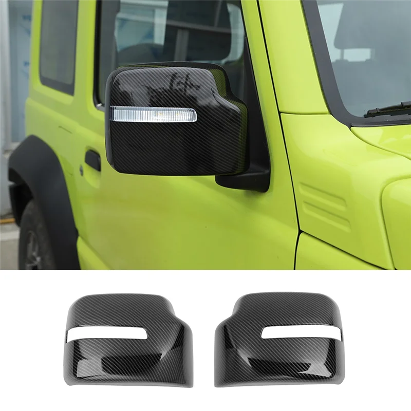 

Автомобильное зеркало заднего вида, декоративная крышка, наклейки для Suzuki Jimny JB64 JB74 2019 2020 2021 2022 2023, аксессуары