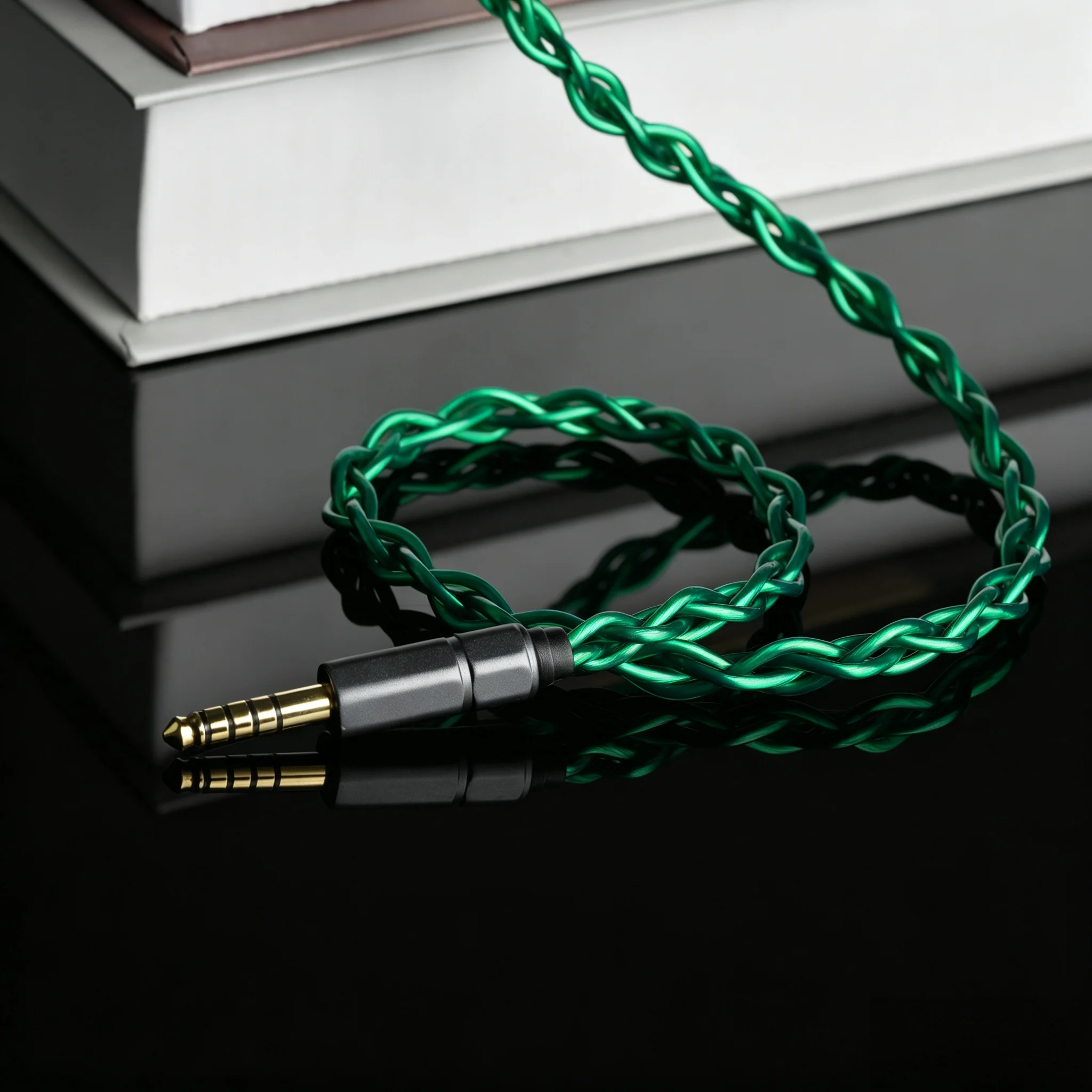 XINHS Ed26 HIFI-Kopfhörer-Upgrade-Kabel 0,78mm MMCX IE900-Stecker Kompatibel mit Sennheiser Tangzu IEMs Maßgefertigtes Audiokabel – Detail 10