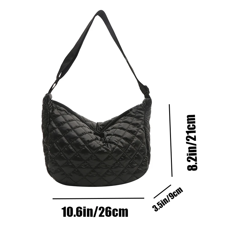 Hochwertige kleine Tasche mit Textur für Damen und Herren, vielseitige Umhängetasche mit einer Schulter – Detail 4