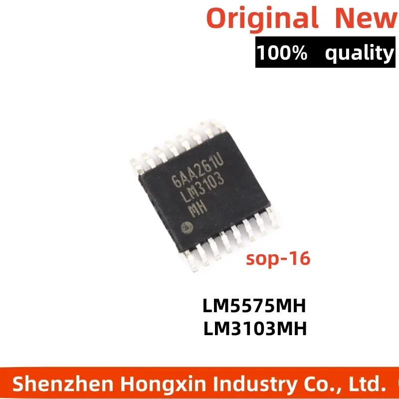 

(5piece) New LM3103 LM3103MH LM5575MHX LM5575MH LM5575 sop-16 Integrated switch regulator chip