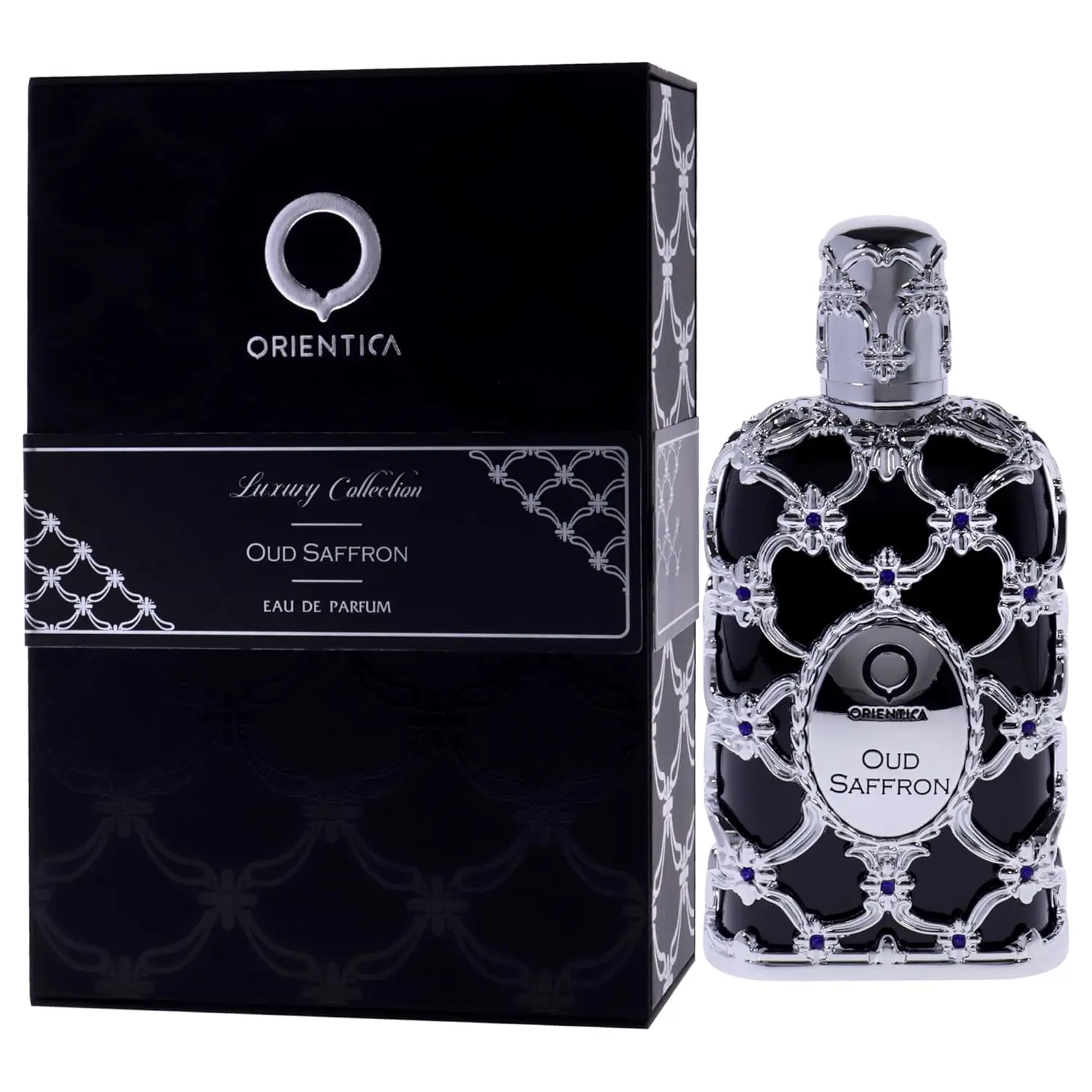 Orientica Oud Zafferano per Eau de Parfum Spray unisex, 2,7 once (Collezione di lusso)