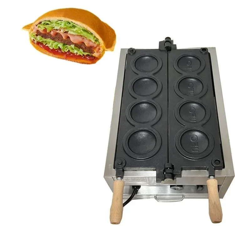 

Лидер продаж, электрическая 4 шт., машина для приготовления гамбургеров в форме НЛО, пресс для гамбургеров Panini, машина для изготовления закусок