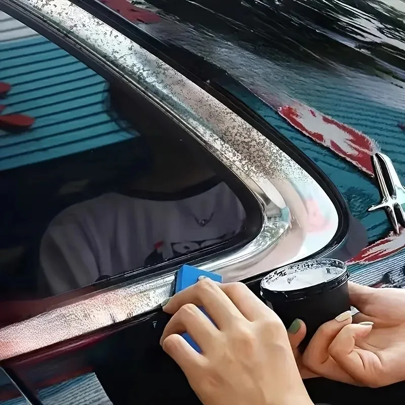 

Automotive Chrome Restoration Paste for Emblems Trim and Metal Surface Polishing