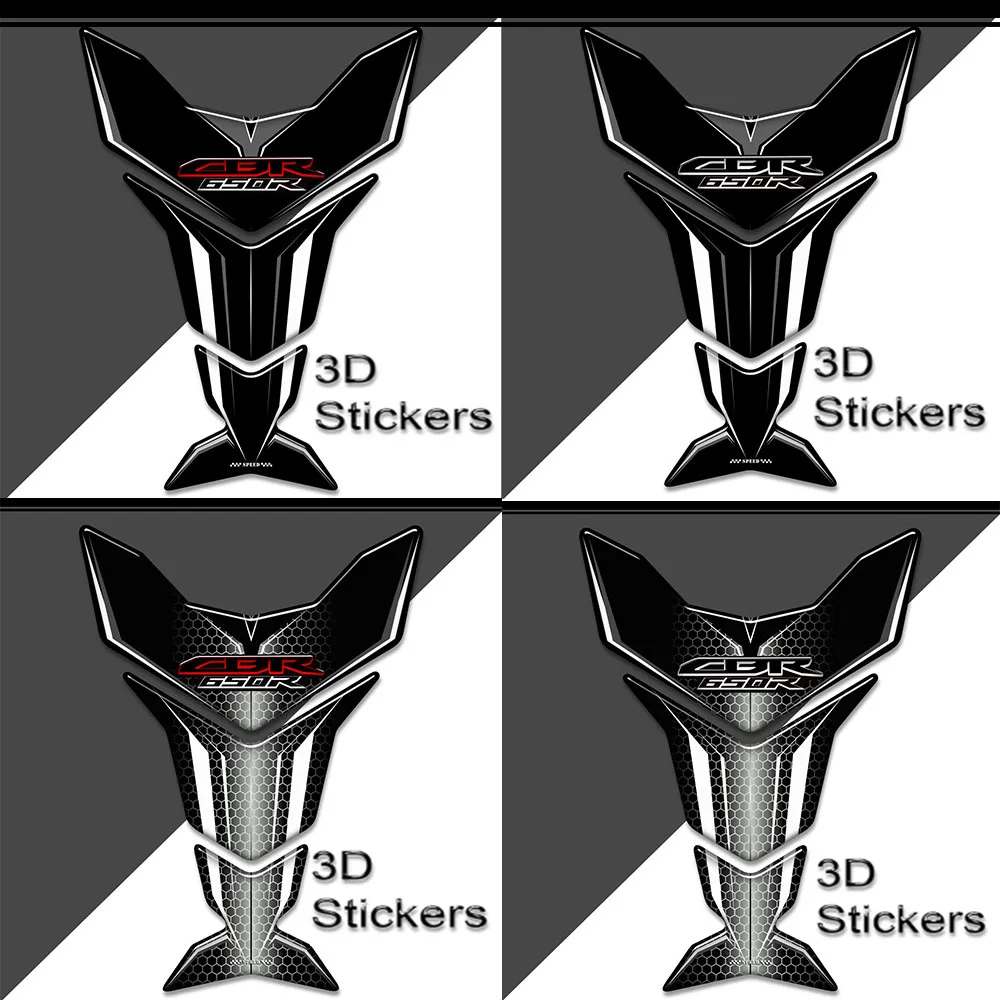 

Tank Pad Protector 3D Stickers For Honda CBR 650 R 650R CBR650R HRC Fairing Fender Decals Gas Fuel Oil Kit Knee Fireblade