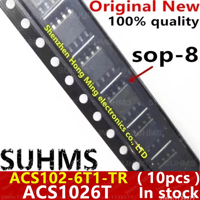 (10piece)100% New ACS102-6T1-TR ACS102-6T1 ACS1026T SOP-8