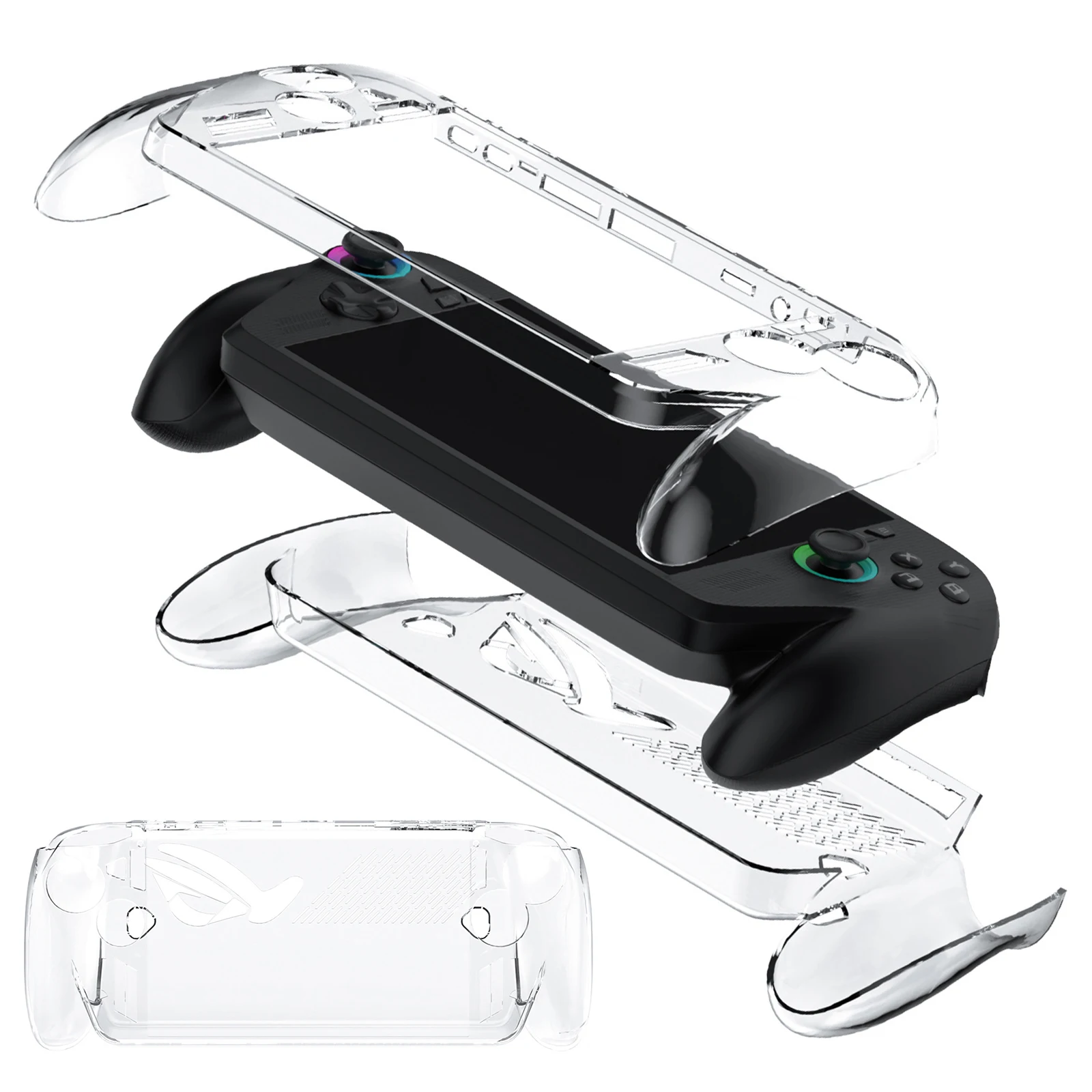 

Прозрачный чехол для портативной игровой консоли ROG Xbox Ally/Ally X, защитный чехол, легкий защитный чехол-накладка