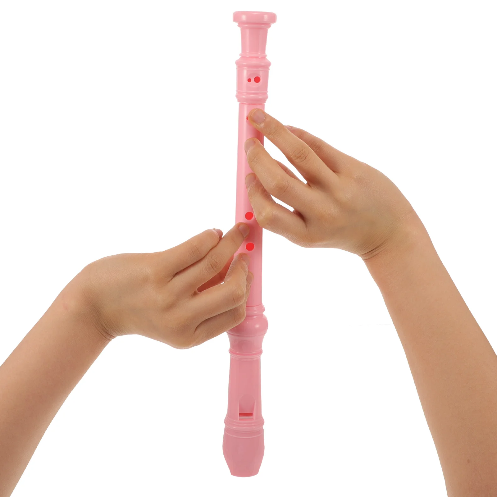 

1 Set 8 Holes Soprano Recorder Flute Lightweight Compact Design Smooth Sound Practice Wind Instrument For Beginners Teens Adults