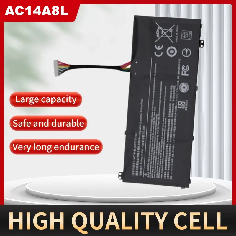 

Laptop Battery For Acer Aspire VN7-571 VN7-571G VN7-591 VN7-591G VN7-791 VN7-791G V15 Nitro series MS2391 AC14A8L 3ICP7/61/80