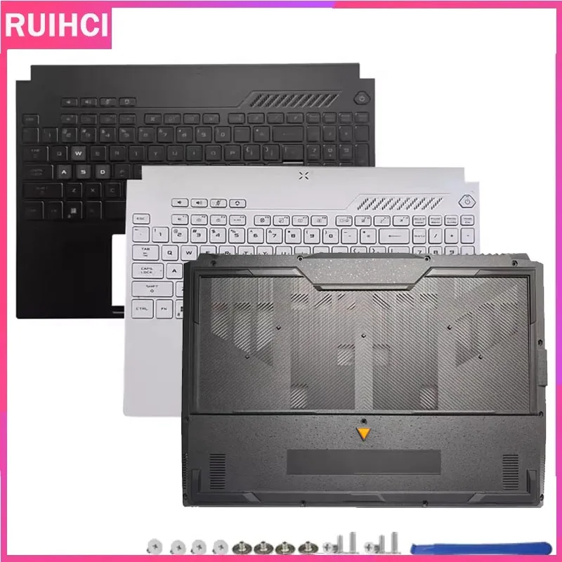 

NEW For ASUS FX507 FX517 FA507 US English Laptop Keyboard with frame Host Cover Keyboard/C Shell Keyboard/Bottom Cover