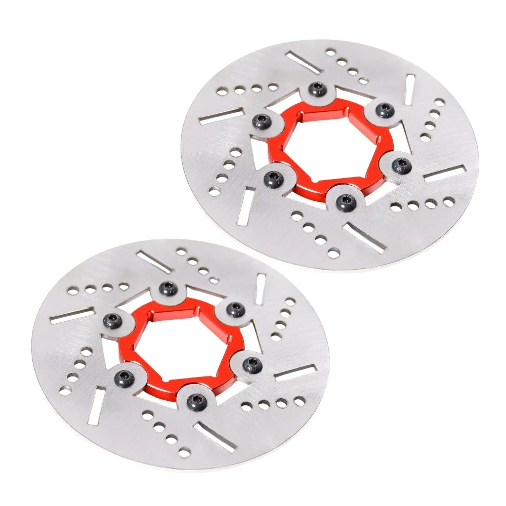 GTBRacing 新世代 II メタルフロントホイール油圧ブレーキシステム スチールローターディスク付き HPI KM Baja 5B アップグレードパーツ用