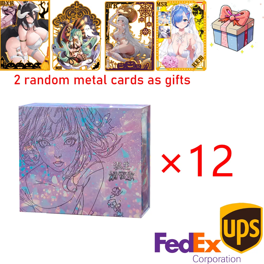 

New Goddess Story Yisisitan Meika Club 4 Waifu Cards Anime Sexy Girl Party Swimsuit Bikini Feast Booster Box Doujin Toy Gift