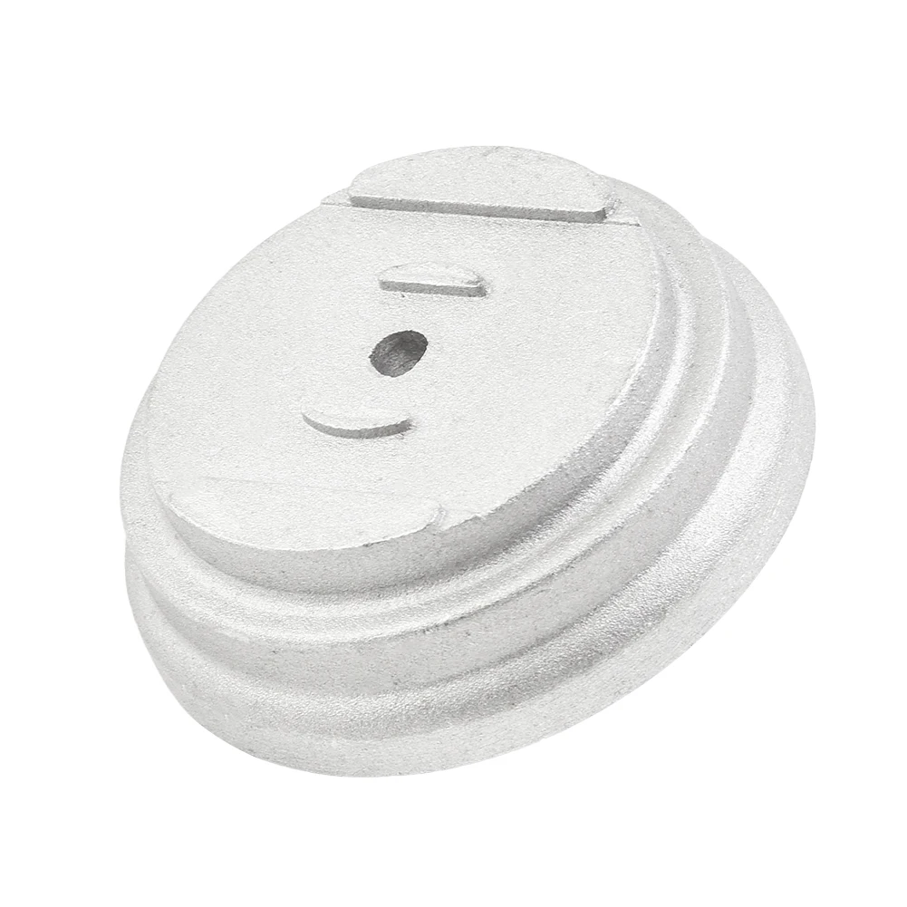 Aluminum Cover Accessory for Grass Trimmers and Garden Power Tools Supporting Adjustable Cutting Head Position Control