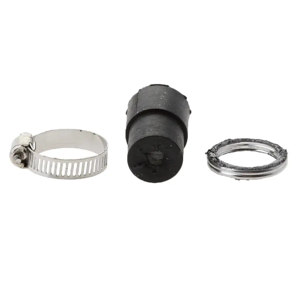 High Quality Exhaust Pipe Assembly Rubber Gasket Seal Clamp Kit for Yamaha PW50 PW 50 Peewee Reliable Fit view 3