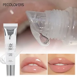 Tubo de brillo de labios de gelatina de cristal, aceite hidratante de labios, aceite de labios brillante, brillo de labios hidratante para mujer, maquillaje, brillo de labios, cosméticos