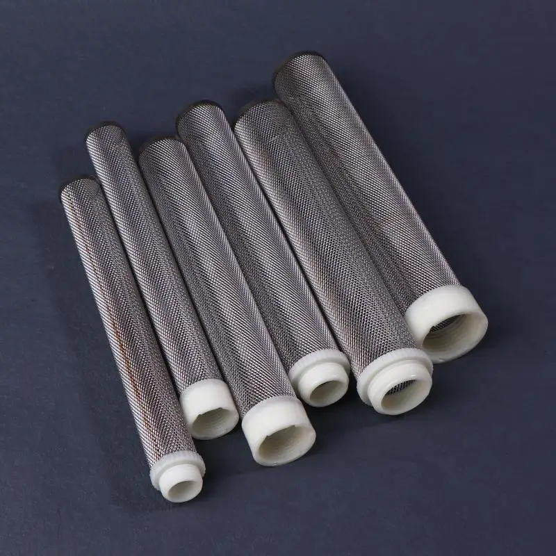 

1/2"~2.5" 304 Stainless Steel Extended Filter Garden Irrigation Water Pump Hose Filter Aquarium Water Cleaning Mesh Metal Filter