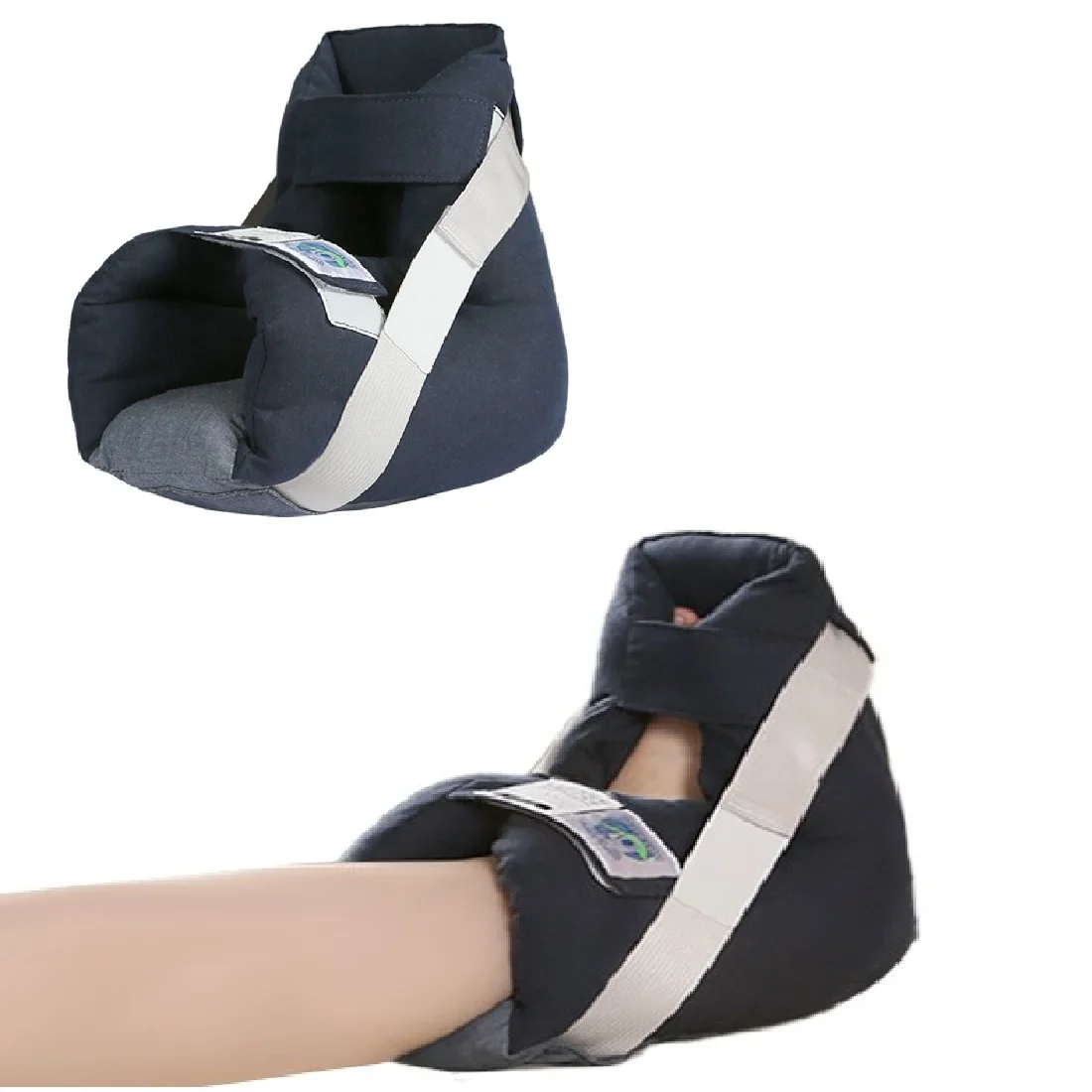 Ehucon Foot Drop Pillow,Pressure Relief Ankle Support Cushion, Anti Bed Sore Pressure Ulcer Protector for Heel Pain Patients