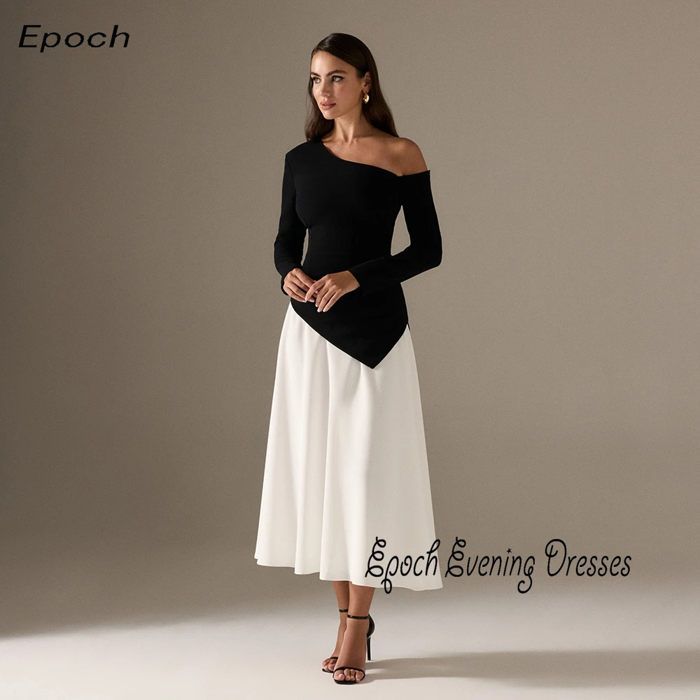 Epoch Formal Evening Dress A-Line فساتين مناسبة رسمية Elegant Halter Chiffon Cocktail Prom Gown With Shawl Women Party 2024