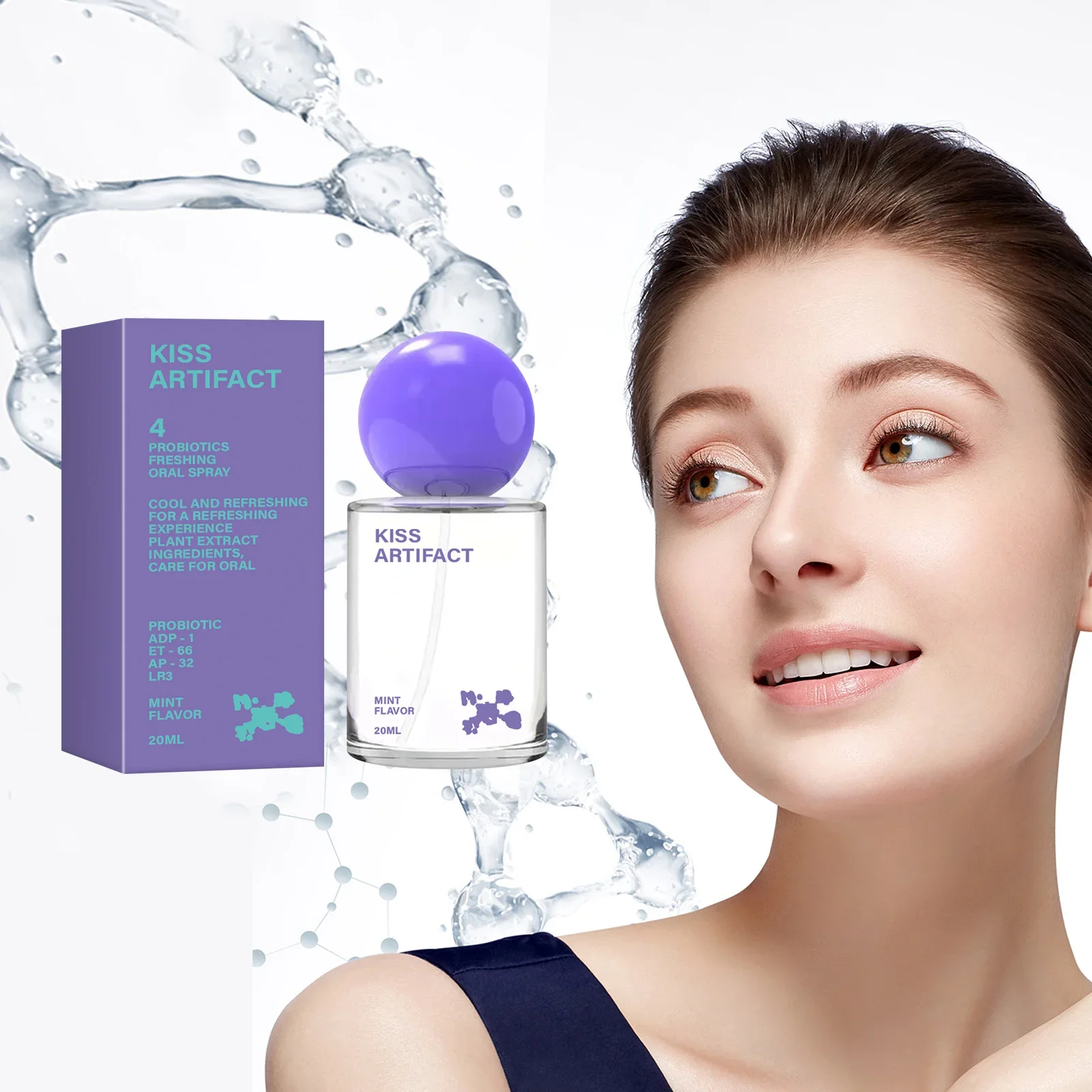 

20 мл освежитель дыхания спрей артефакт женский мужской портативный очиститель дыхания гигиена полости рта целующий спрей для рта чистящий спрей ﻿