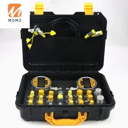 High Quality Wholesale Excavator Accessories Digital Hydraulic Meter Excavator Hydraulic Tester Hydraulic Test Kit