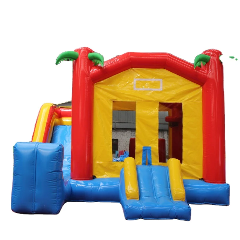 Tobogán para trampolín de fiesta, castillo inflable, negocios de alquiler para niños y adultos